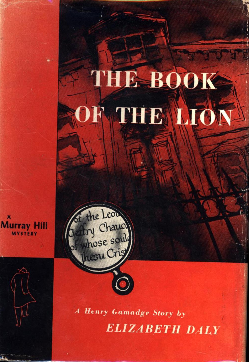 Book cover of The Book of the Lion by Elizabeth Daly (1948)