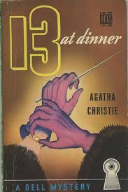Book cover of Lord Edgware Dies/Thirteen at Dinner by Agatha Christie (1933)
